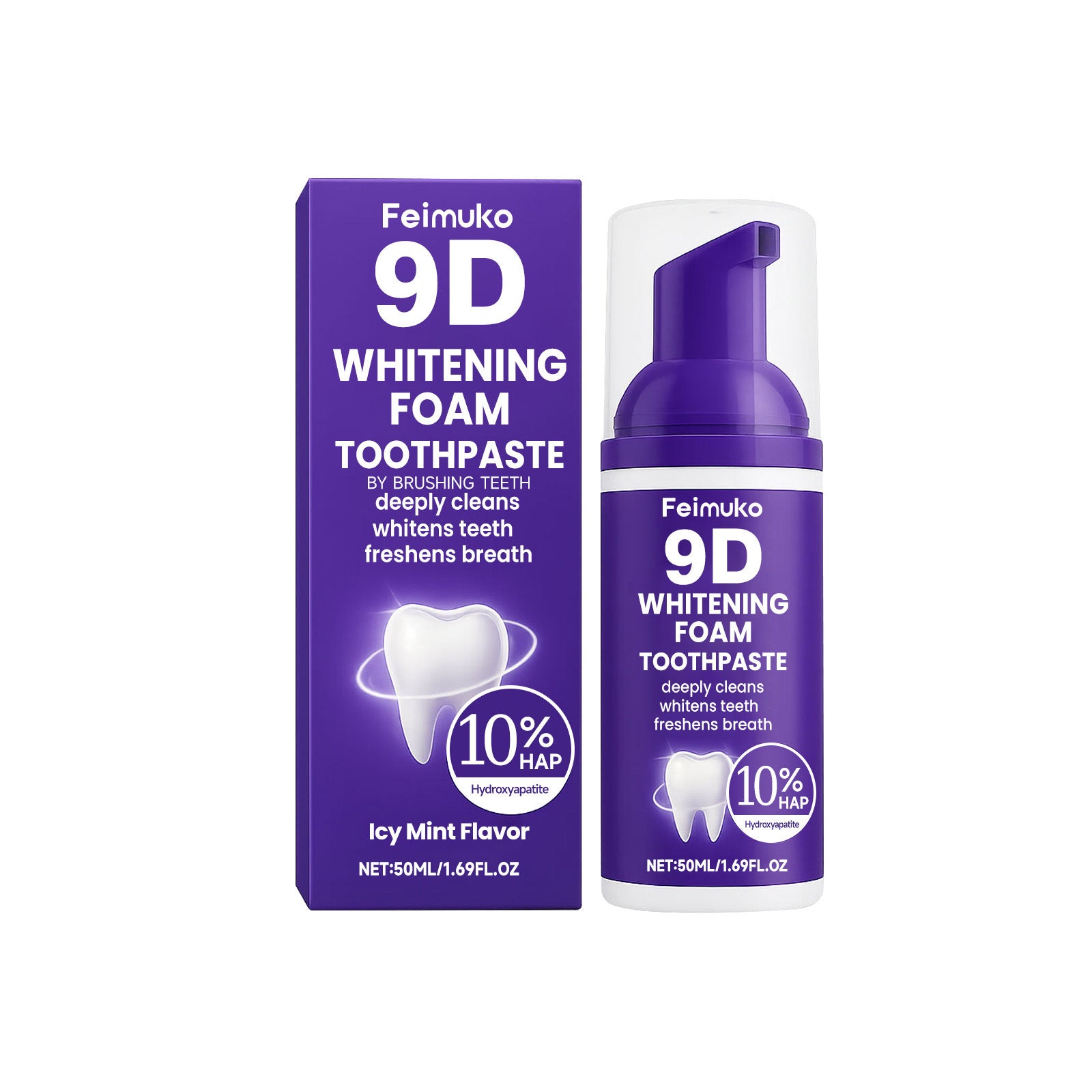 Press-Type Teeth Cleaning Mousse