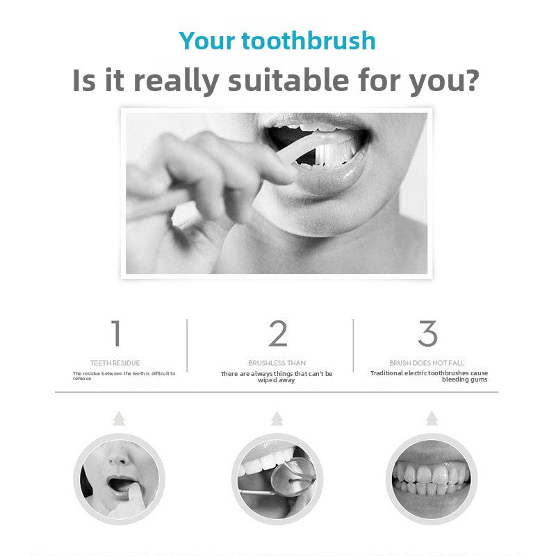 U-Shaped Electric Toothbrush with USB Charging