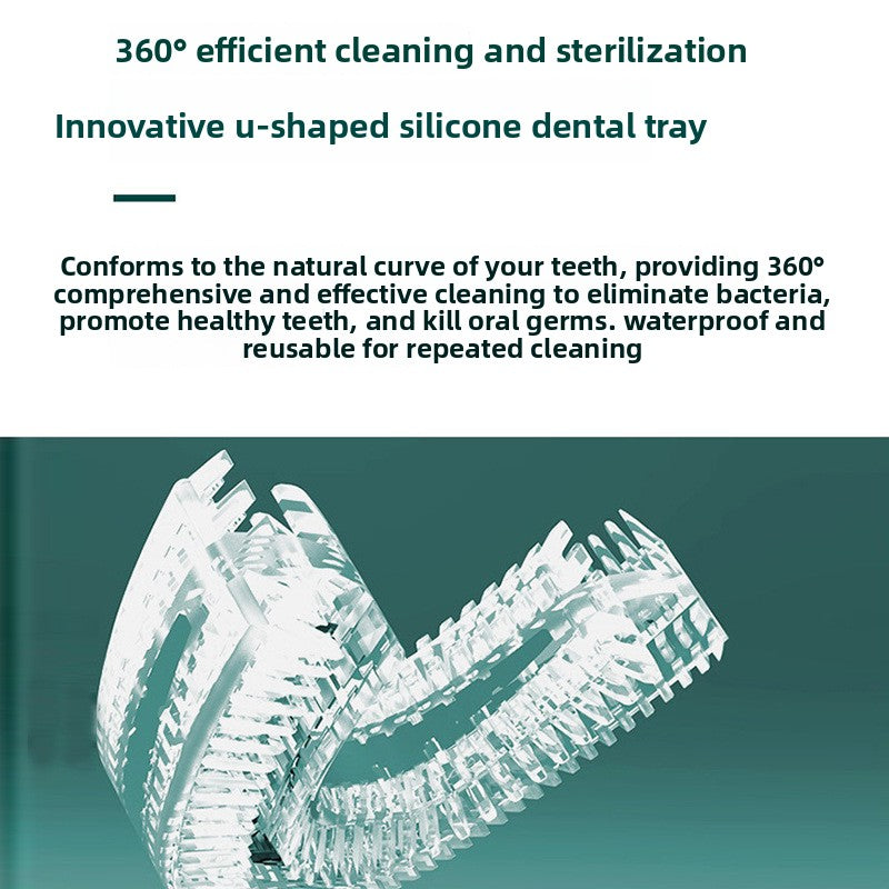 U-Shaped Electric Toothbrush with USB Charging