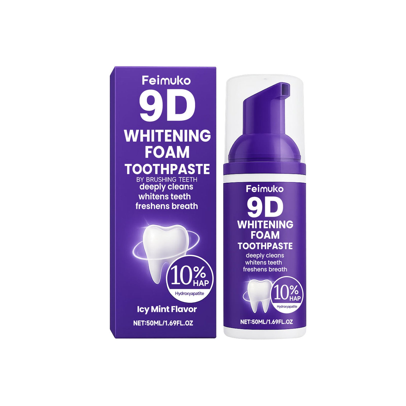 Press-Type Teeth Cleaning Mousse