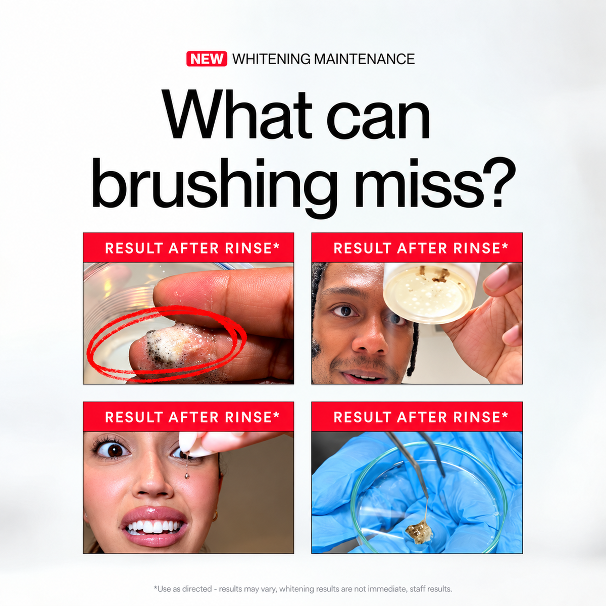 Stain Removing Mouthwash Deep Cleaning Mint