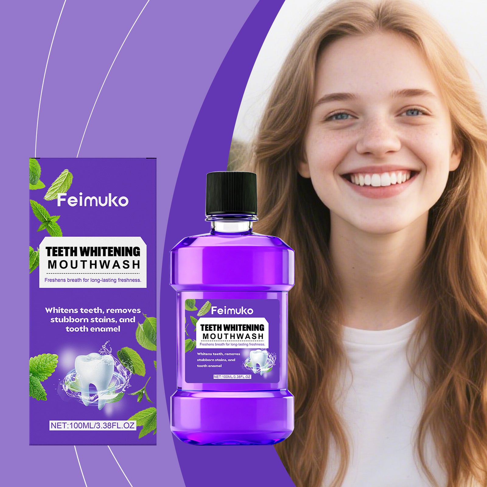 Mint Fresh Mouthwash for Oral Care